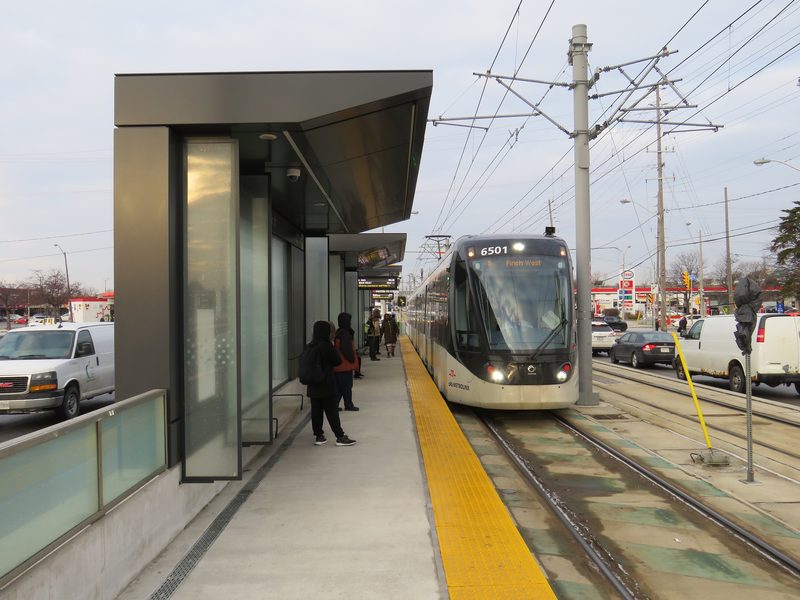 Jane and Finch stop on Line 6 Finch West. Photo by Transportfan70, CC0
